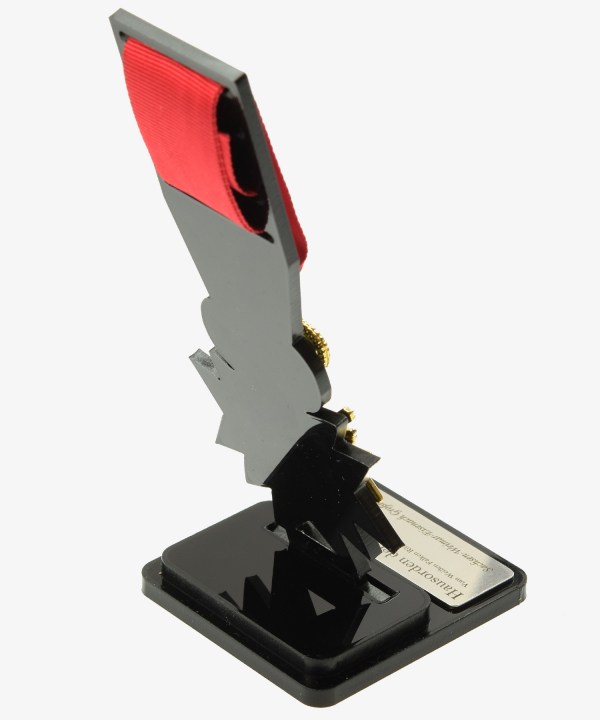 Preview: Ständer, Sachsen-Weimar-Eisenach, Hausorden der Wachsamkeit  Vom Weißen Falken Ritterkreuz 1.Klasse mit Schwertern